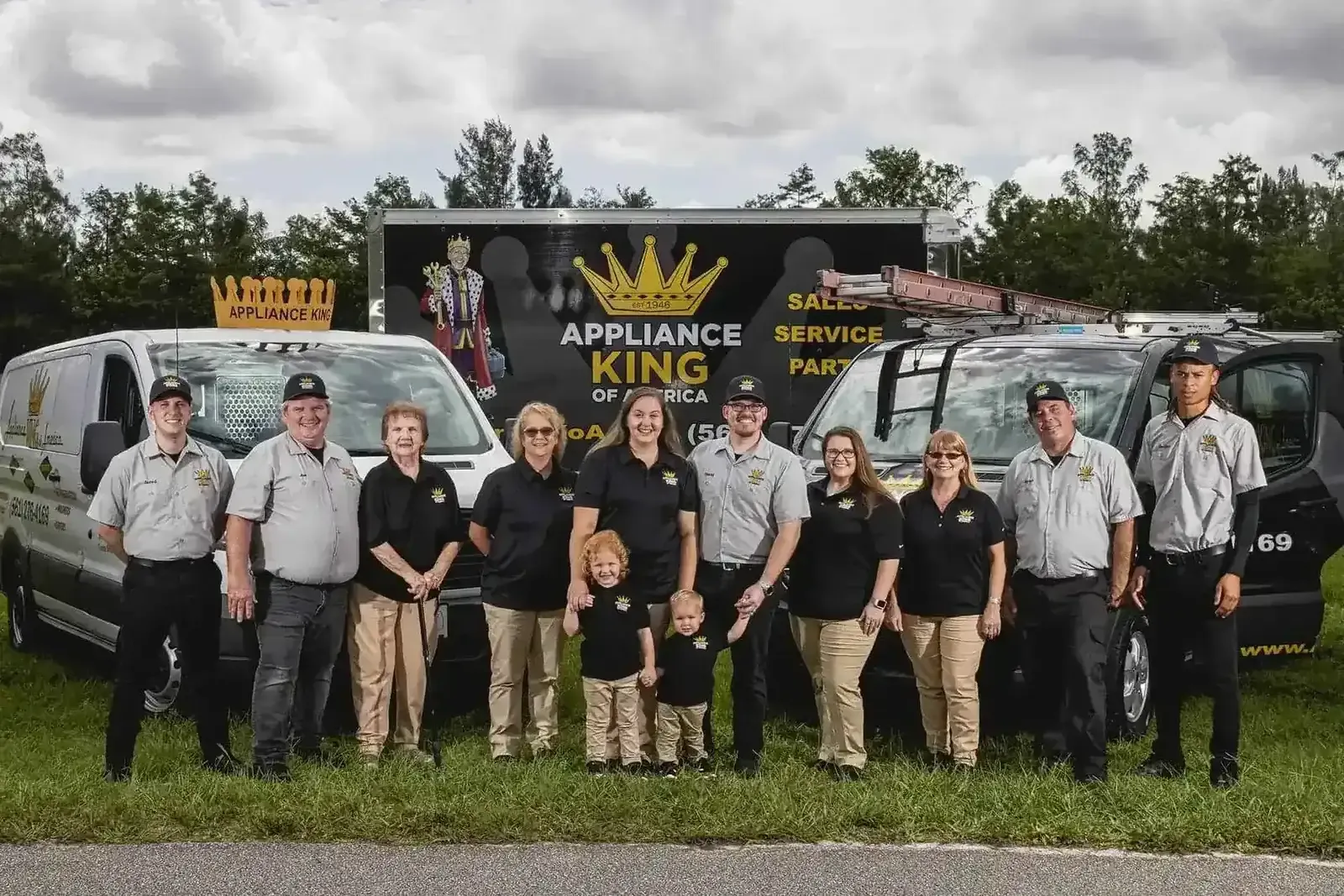 Appliance King of America technician team